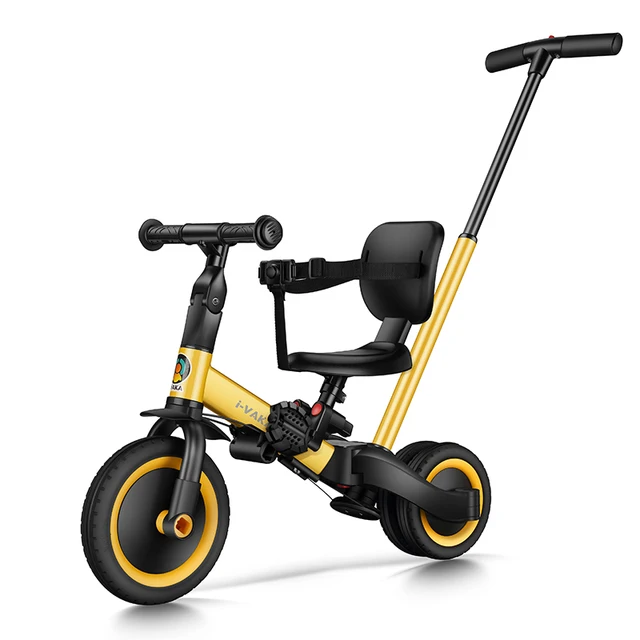 Doki Toy Kick Scooter Children 3 Wheel Adjustable Height Tricycle Ride Baby Walker Balance Bike Sports Kids Toys Birthday Gift 5