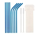 8pcs Blue