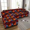 Psychedelic Skull L Shape Stretch Sofa Cover 1/2/3/4 seat Non-slip Combination Couch Covers Elastic Slipcover For Living Room 4