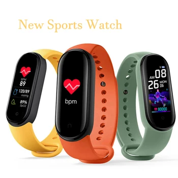 

New Color Screen Fitness Tracker Bluetooth Smart Bracelet Heart Rate Monitor Bracelet With Health Band Activity Tracker