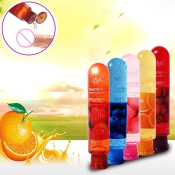 80ml Adult Sexual Body Smooth Fruity Lubricant Gel Edible Flavor Sex Health Product Perfect to
