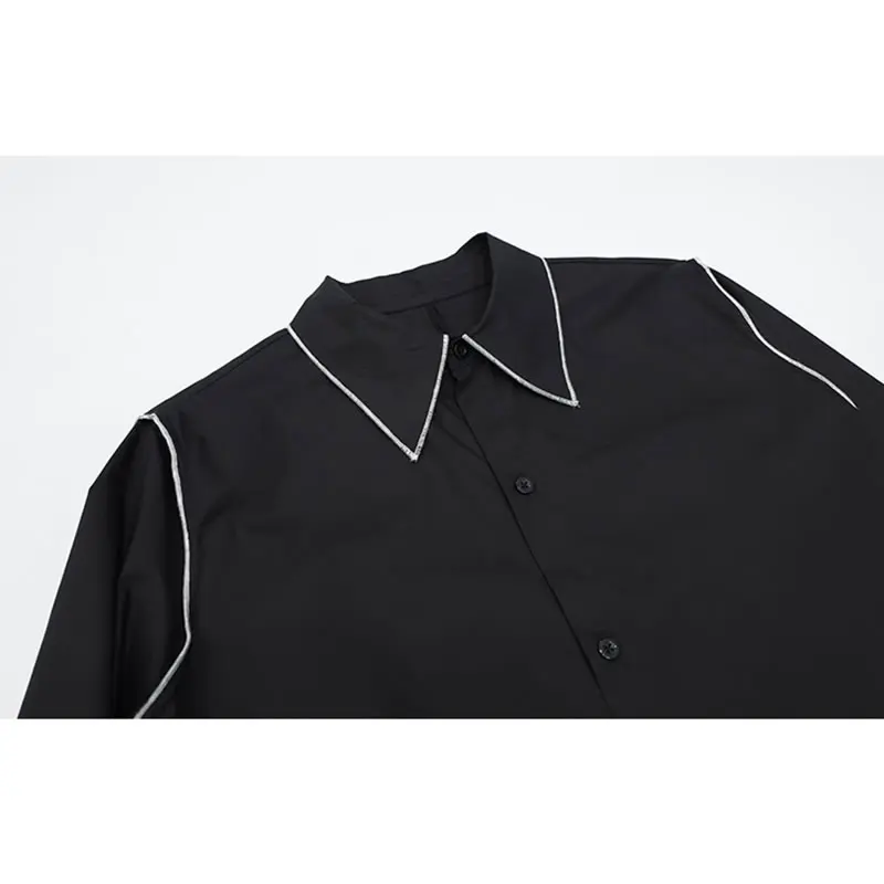 XITAO/необычные женские рубашки Lazy Oaf, уличная одежда, Женские топы и блузки, однобортные, с длинным рукавом, трендовая женская одежда GCC3131