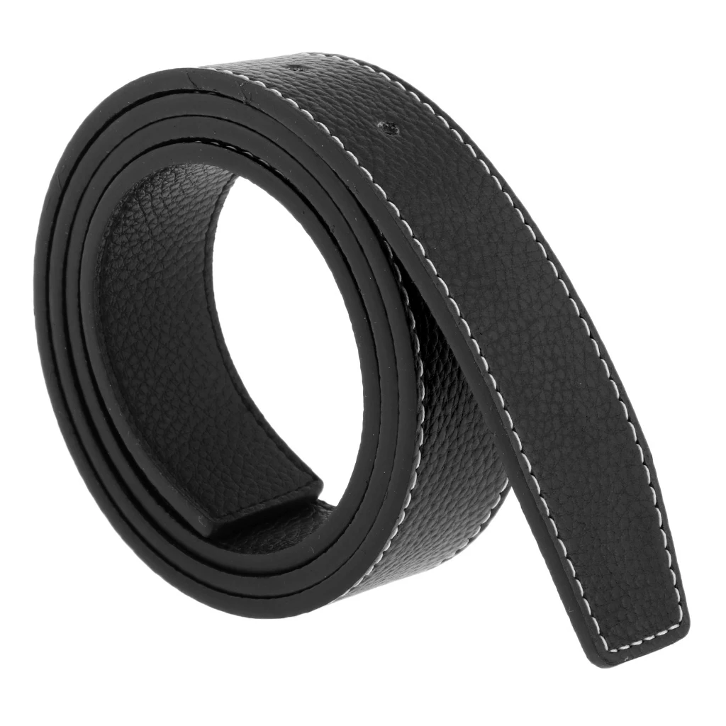 Mens Dress Belt Strap Waistband Without Buckle Belts Replacement for Boys