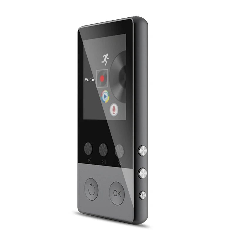 Портативный Bluetooth MP3/4 музыкальный плеер с FM Hi-Fi без потерь Поддержка TF карты OC