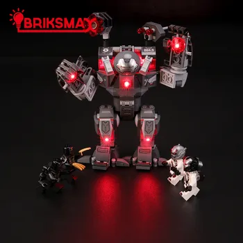 

BriksMax Led Light Set For War Machine Buster Building Blocks Compatible With 76124