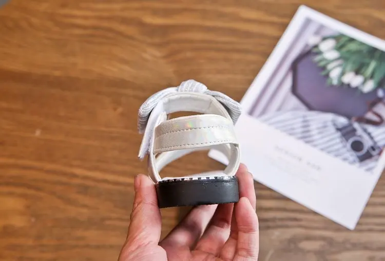 Kids Sandals Girls Shoes New Summer Bowknot Fashion Princess Girls Sandals Children Diamond Sandals For Girls Sneakers