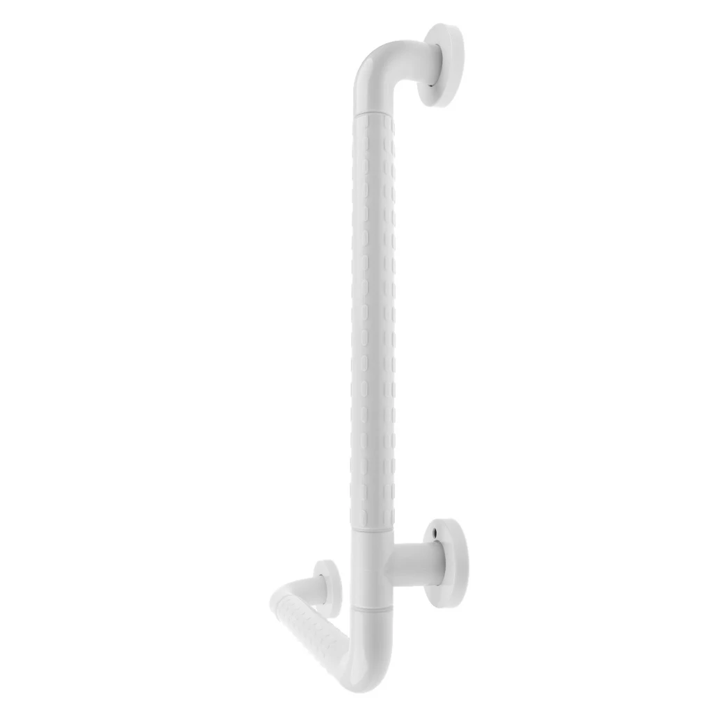 Wall Mounted Bathroom Shower Toilet Bath Tub Grab Bar Safety Handrail Nylon Plastic