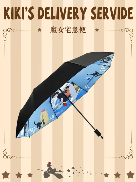 Automatische Anime Totoro Regen Sonnenschirm für Frauen Winddicht