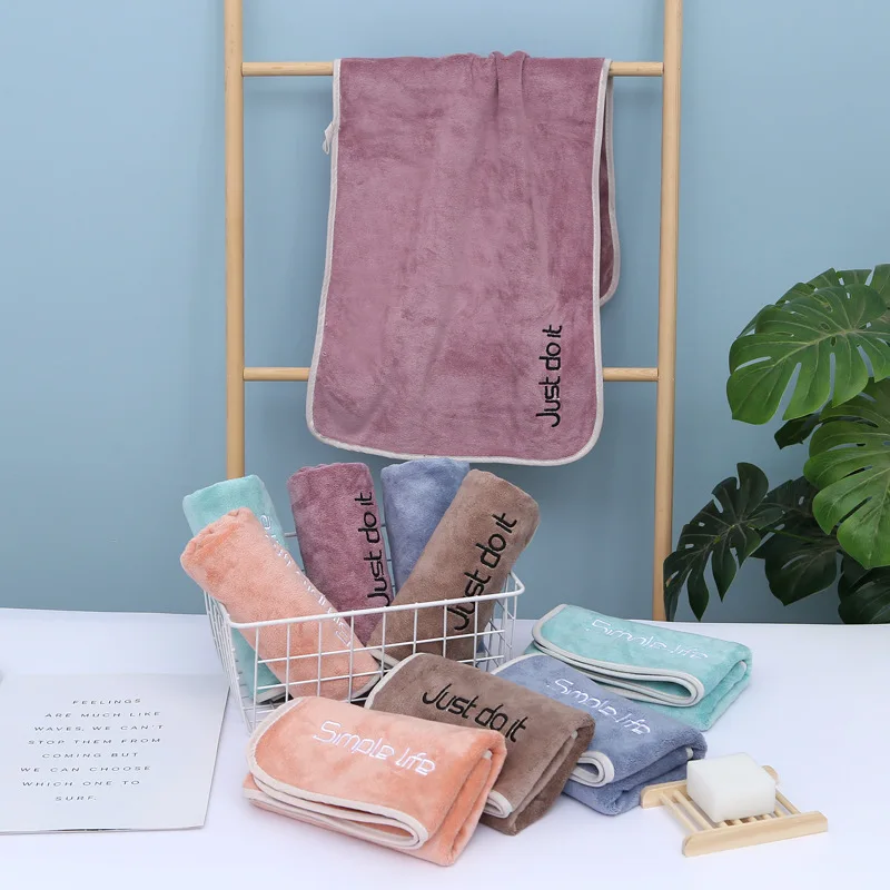 Microfiber Towel Sports Towel 35*75cm Absorbent Large Soft Microfiber Face Bathroom Towels Washcloth Adult Couples Sport Household Towel