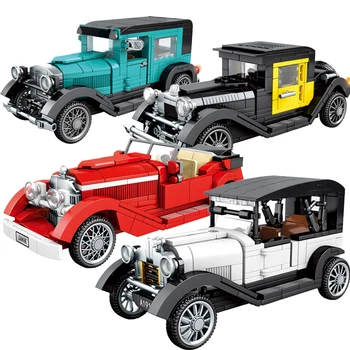 

264-330Pcs City Series Mechanical Classic Car Building Blocks Toys Creator Techinc Vehicle Racing MOC Collection Model For Boys