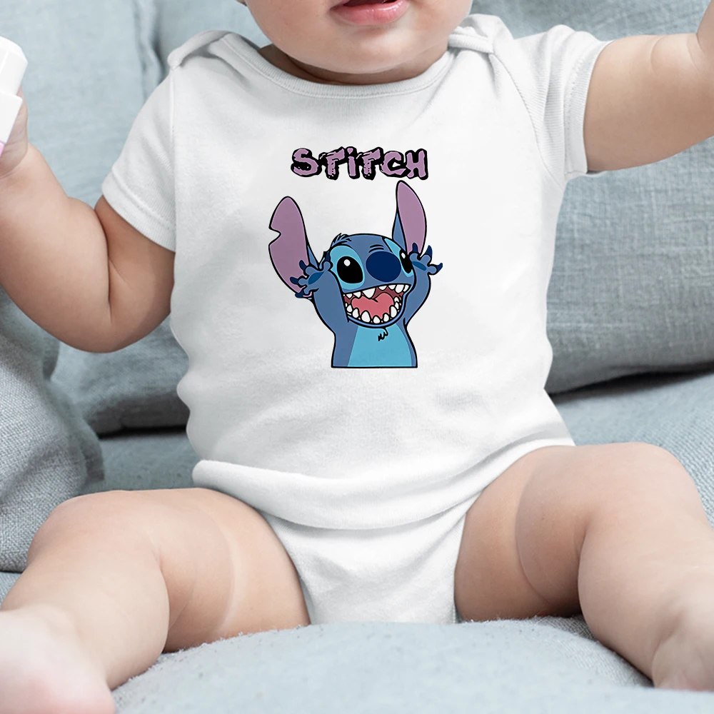 Модная одежда для детей младшего возраста с принтом &quotЛило и Стич стежка Harajuku