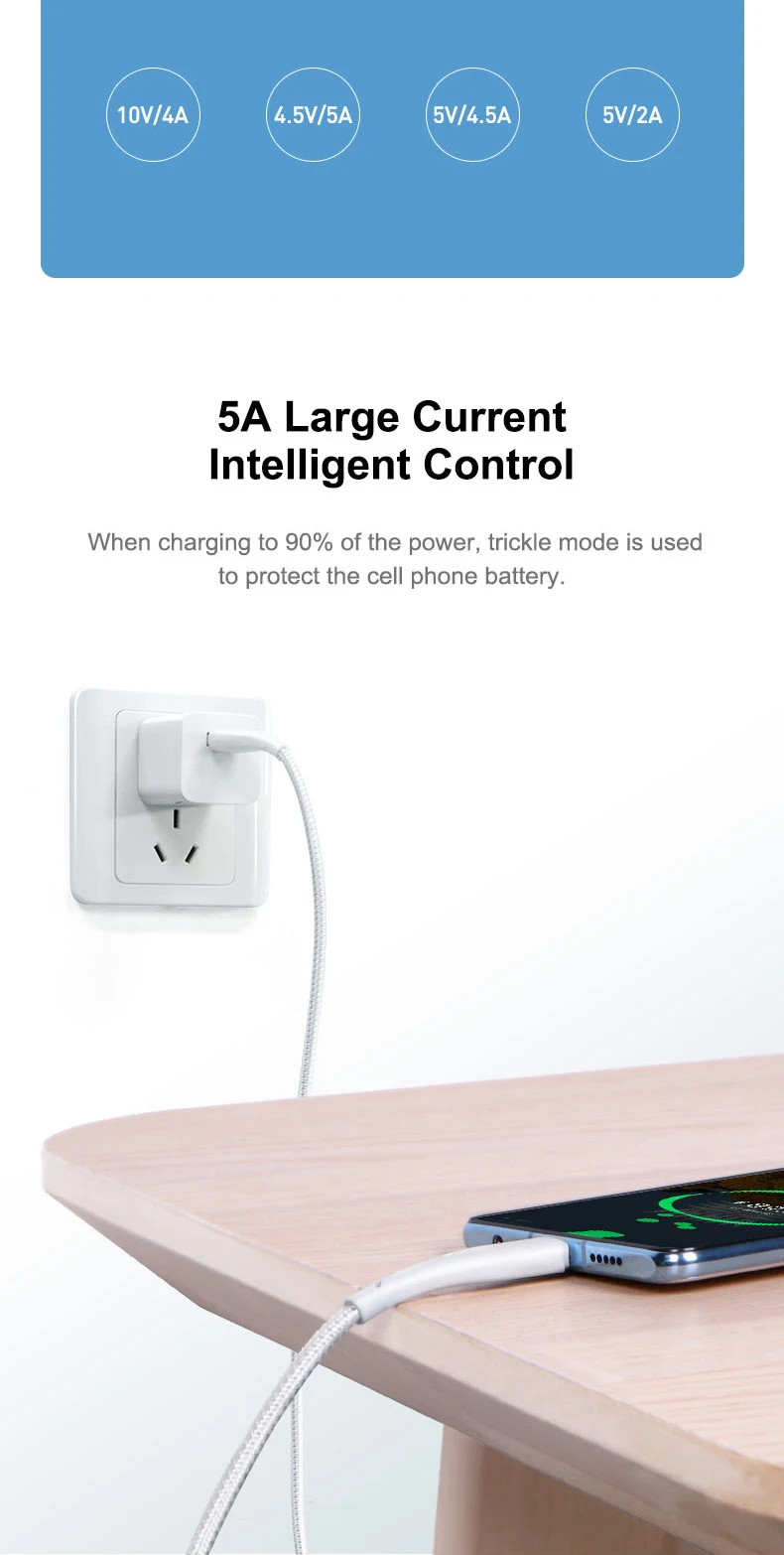 USB-C Cable 5A Fast Charging HAGIBIS