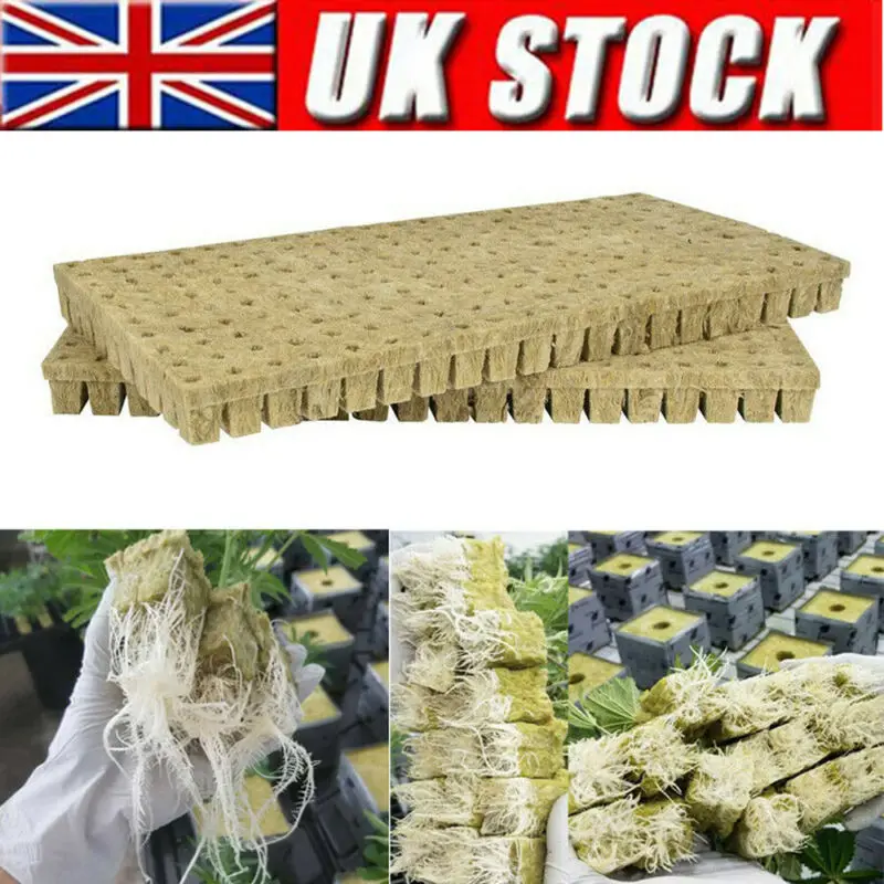 Grodan 25 мм из SBS Rockwool листовой блок для увеличения роста кубиков лоток клонирование