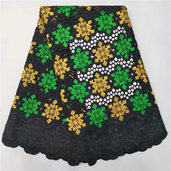 

Hot Selling Cotton African Dry Laces Fabrics Nigerian Cotton Laces Fabrics 2019 High Quality Swiss Voile In Switzerland hl82-86