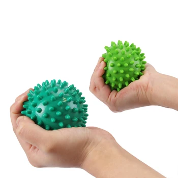 

PVC Hand Massage Ball Trigger Point Fitness Ball Portable Physiotherapy Hand Foot Pain Relief Yoga Balls Training Grip Ball