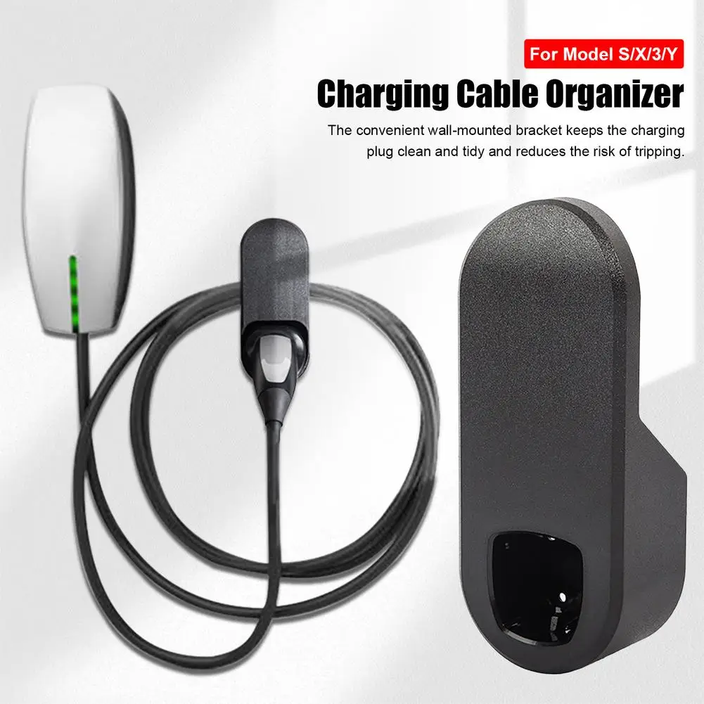 

Car Charging Cable Organizer For Tesla Model3 X/S/Y Mount Connector Bracket Charger Holder Adapte Accessories