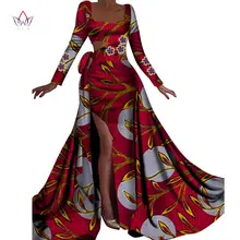 Весенние новые модные африканские платья для женщин Дашики кружева лоскутное традиционная африканская одежда Вечерние платья WY4474