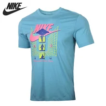 Оригинальный Новое поступление NIKE как M NSW ALIEN ABDUCTION футболка мужские футболки с коротким рукавом спортивный костюм Оригинальный Новое поступление NIKE как M NSW ALIEN ABDUCTION футболка мужские футболки с коротким рукавом спортивный костюм