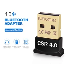 Мини USB Bluetooth адаптер 4,0 компьютер беспроводной Bluetooth ключ двойной режим Музыка Звук приемник адаптер Bluetooth передатчик