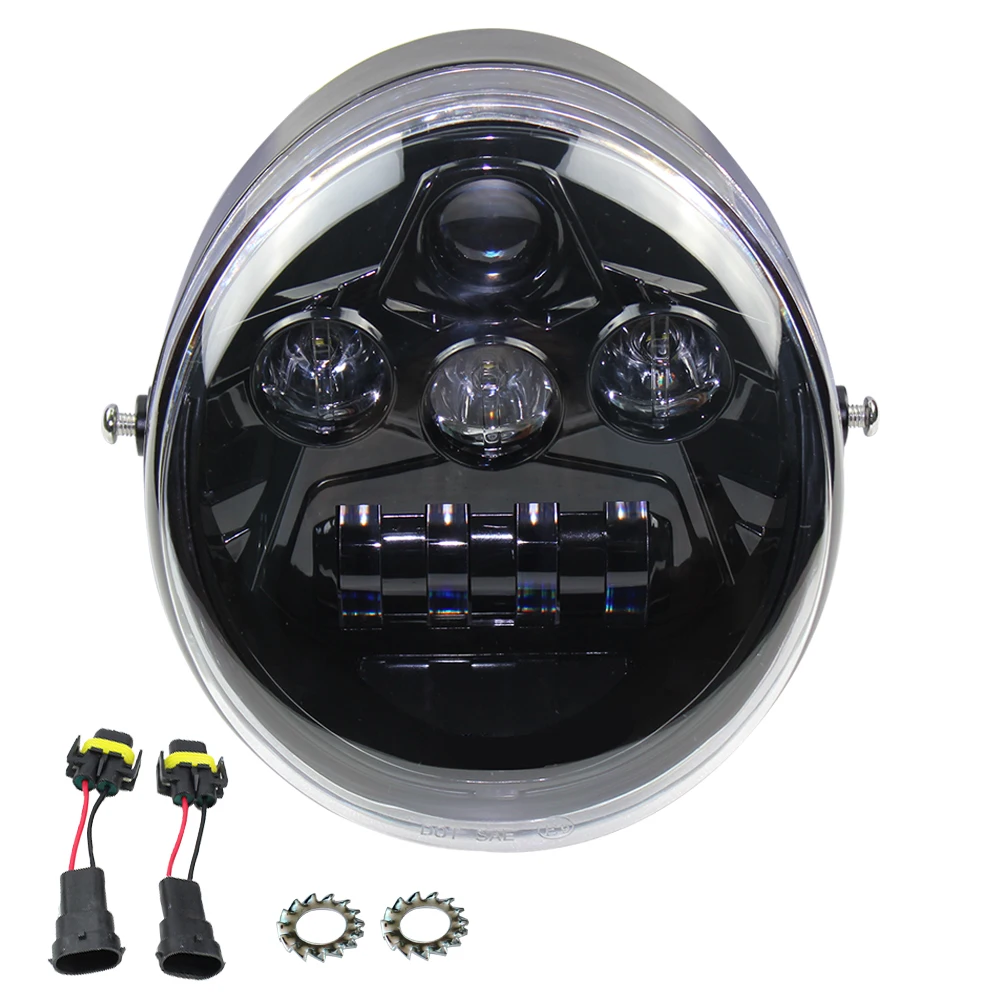 60W LED Motorcycle Headlight For V Rod VRSCX VRXSE VRSC/V ROD LED