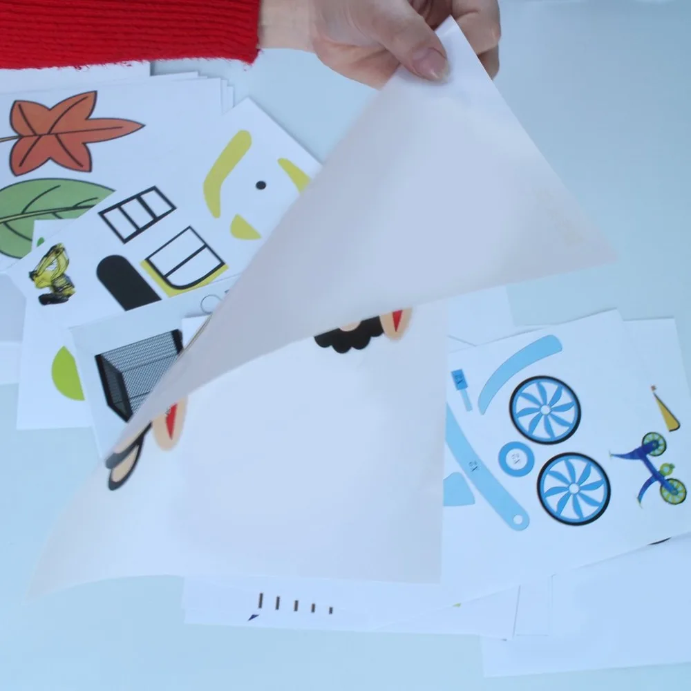 A4 Размер Детский рисунок 3D копировальная тарелка бумажная форма для 3D печати ручка трафареты для рисования и Doodle XP лучший подарок для детей