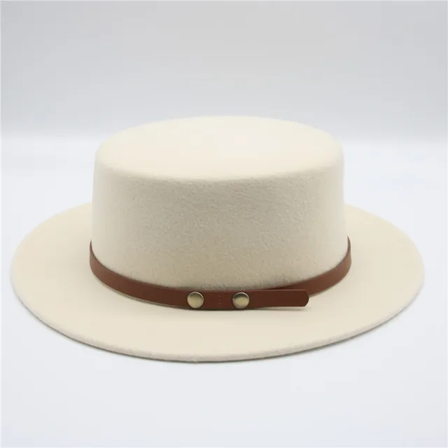 Фото шляпа женская шерстяная в британском стиле классическая фетровая цена