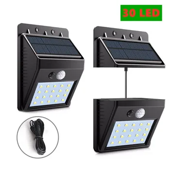 

Solar Lamps 30 LED Lights Bright Wireless Motion Sensor Garden Decoration Solar Light Outdoor Lamp Solaire Tuinverlichting indo