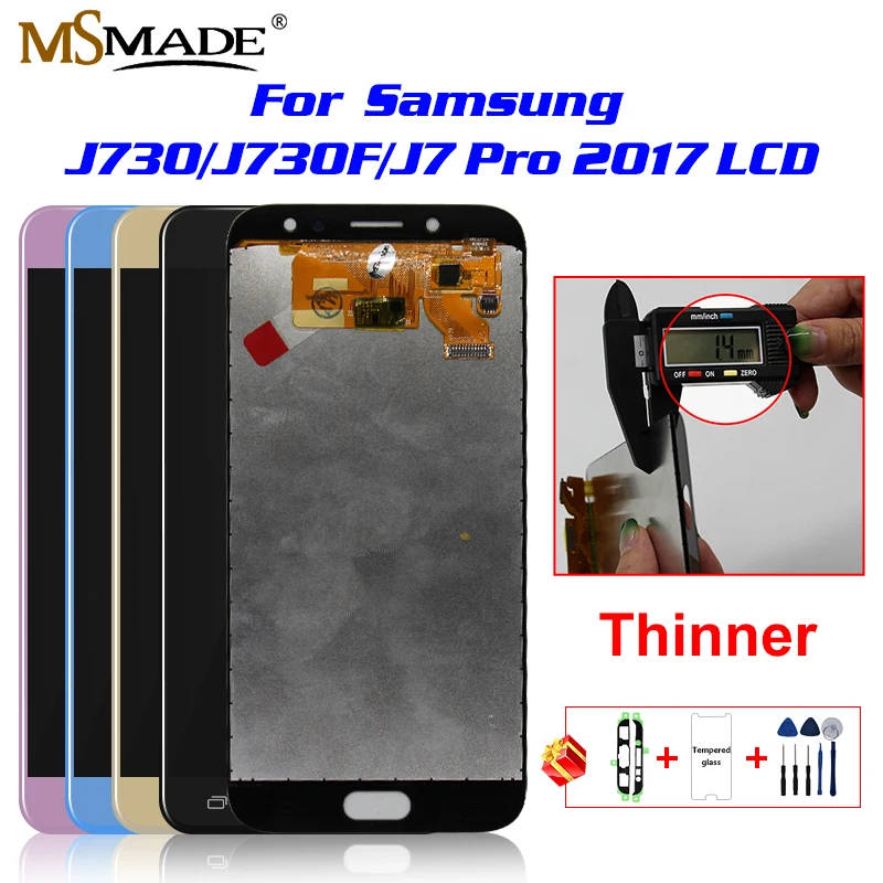 

J730 Incell For SAMSUNG Galaxy J7 Pro 2017 J730G LCD Display Touch Screen Digitizer Replacement Part For J7 Pro J730F J730GM LCD
