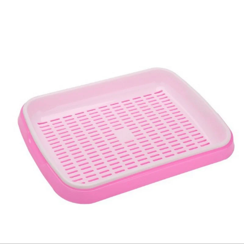 Pink Plastic Hydroponics Seedling Tray Sprout Plate Hydroponics System To Grow Nursery Pots Tray Vegetable Seedling Pot Nursery Tray - Color: Pink