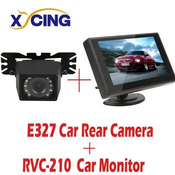 

XYCING E327 Night Vision Waterproof Color Car Rear View Camera + 4.3 Inch TFT LCD Car Monitor Car Rear View Monitor