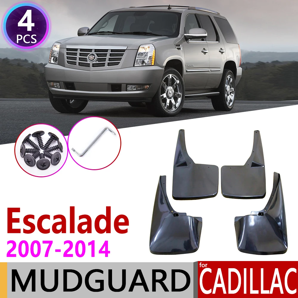 Брызговик для Cadillac Escalade GMT900 2007~ Fender брызговик всплеск откидная крышка аксессуары 2008 2009 2010 2011 2012 2013