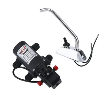 

Household Galley Electric Water Pump With 12V Electric Faucet SAILFLO Durable 2 Chamber Self-Priming Pump For Boat