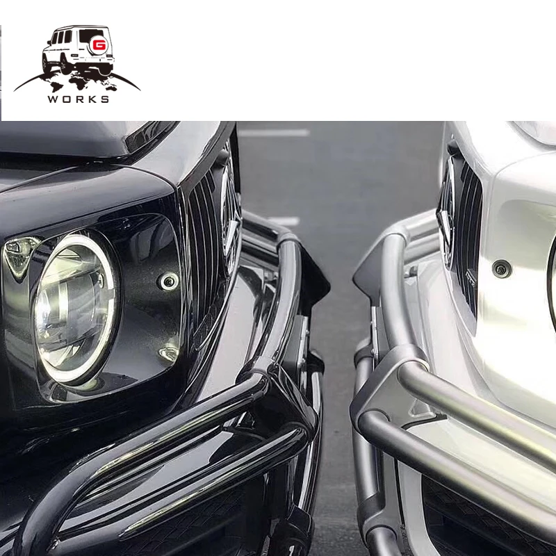 G class W463 Серебряный передний бампер для W463 G63 G65 1990-2018y
