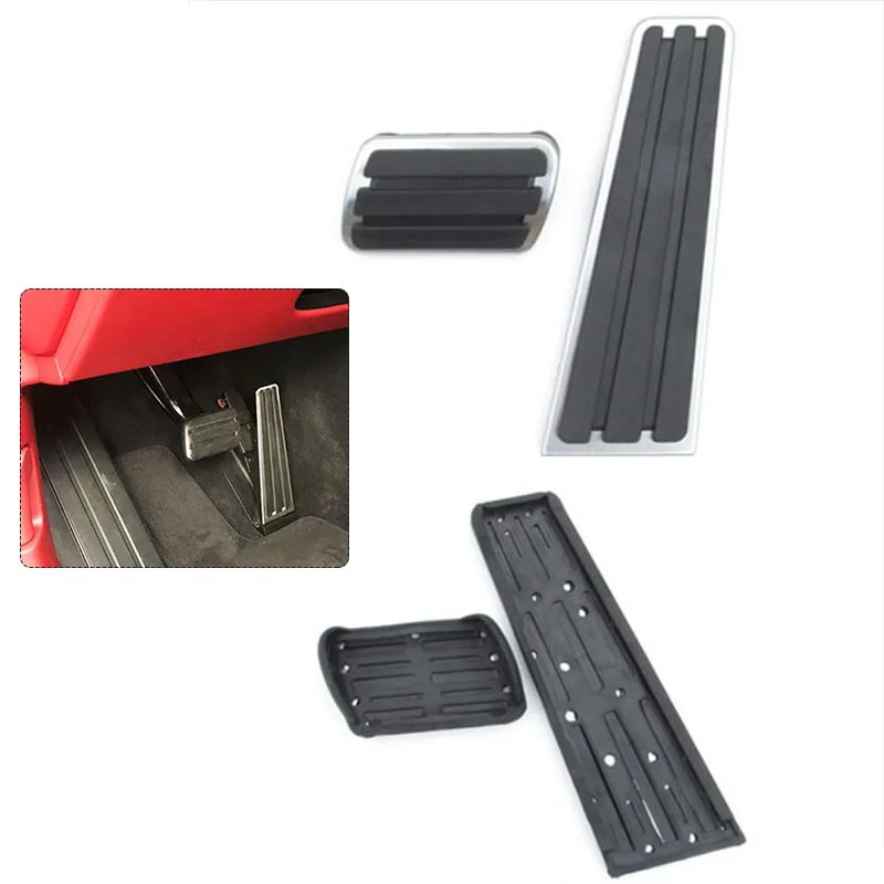 Fuel Brake pedals Plate Accelerator brake pedal Pads Aluminium styling Car accessories For Porsche 718 911 Panamera car accessories,car pedals
