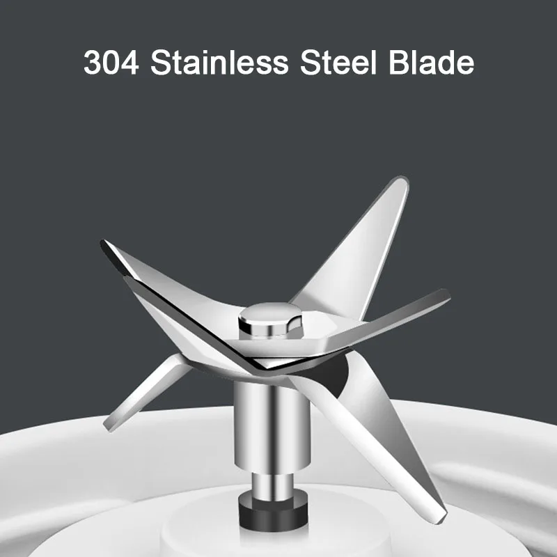 Портативная соковыжималка автоматическая USB перезаряжаемая для смузи оранжевая