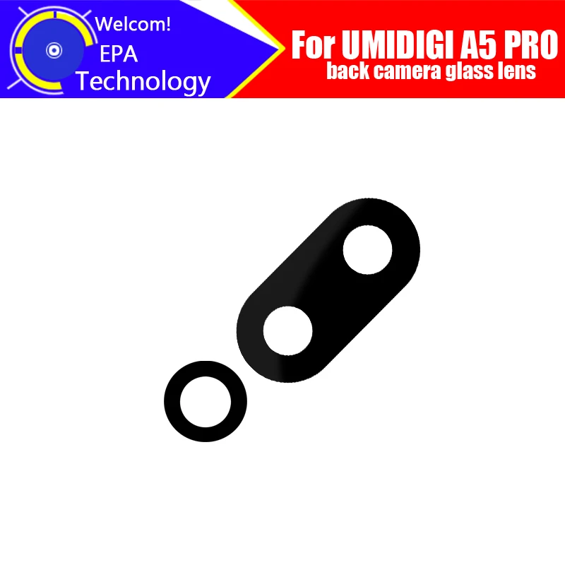 

UMIDIGI A5 PRO Back Camera Lens 100% Original Rear Camera Lens Glass Replacement Accessories For UMIDIGI A5 PRO phone