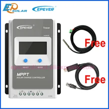 EPEVER – contrôleur de Charge MPPT pour panneaux solaires, 12v/24v, 10a, 20a, 30a, 40a, fonctionne automatiquement avec écran LCD, 1206AN, 1210AN, 2206AN, 2210AN, 3210AN, 4210AN