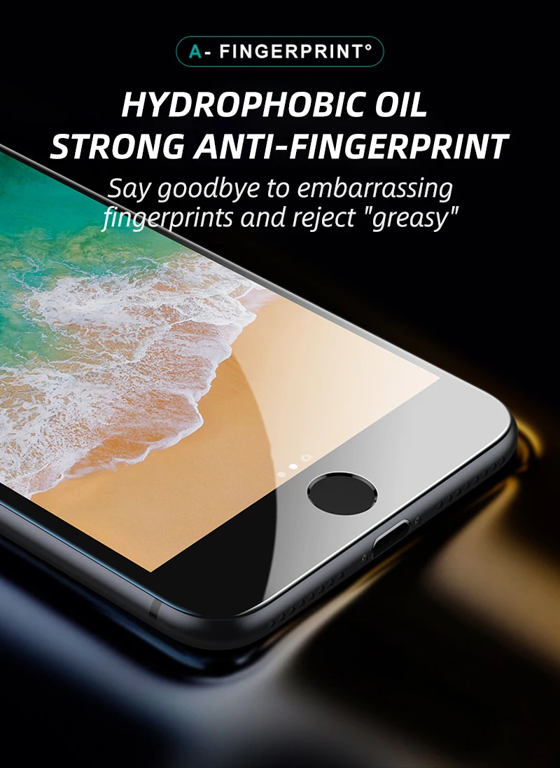 Diamant härte Gehärtetem Glas Für iphone 7 6 6s 8 Plus Glas Auf iphone 7 8 Glas auf für iphone 7