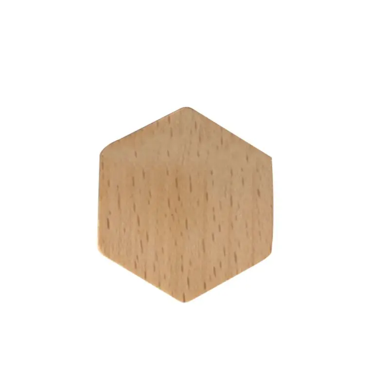 Présentoir de bagues hexagonales en bois, support de rangement de bagues de Couples, plateau de rangement, organisateur de cadeaux