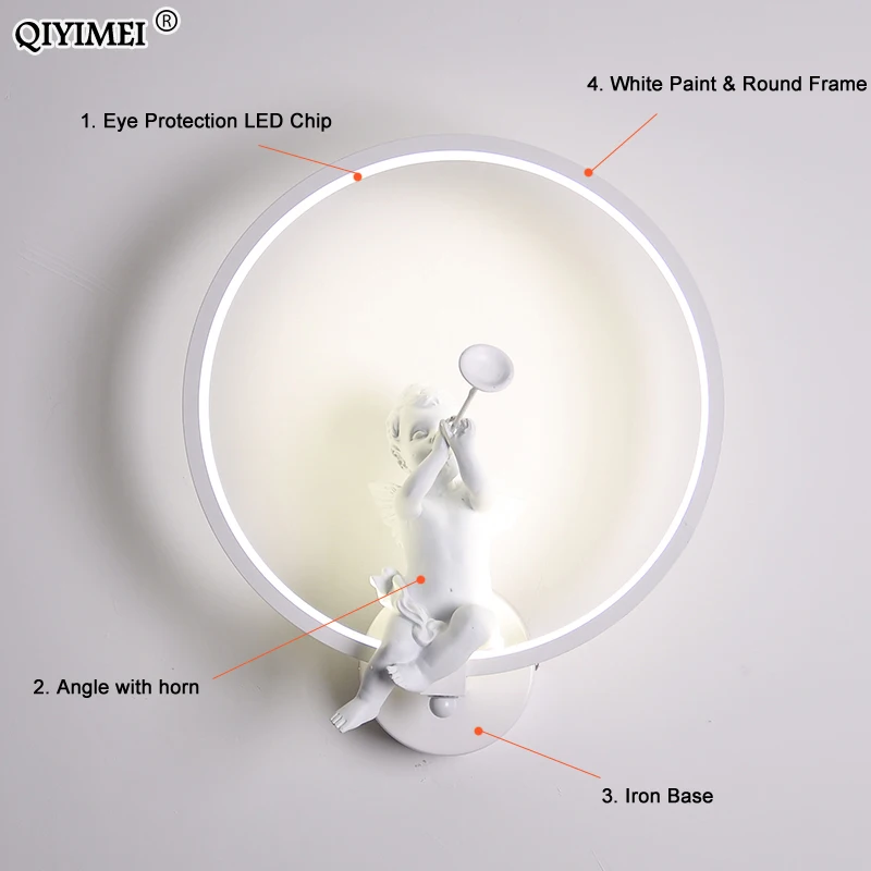 Светодиодсветодиодный Настенные светильники 18 Вт лампа для чтения в простом