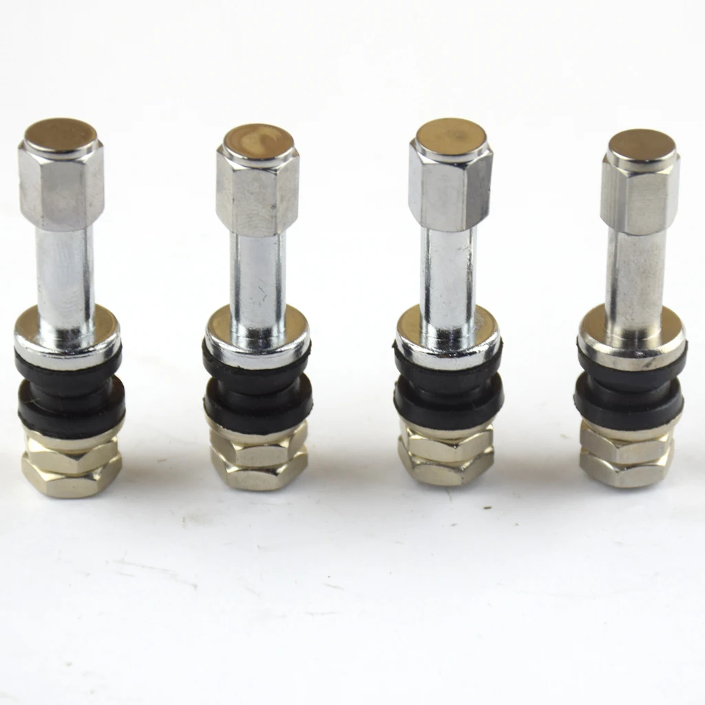 4PCS Universal Car Truck TR48E Brass Tubeless Truck Tire Valve Stems Kits
