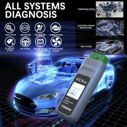 Vxdiag Se – outil de Diagnostic automatique de voiture, pour BMW, avec programmeur ECU, DPF, ABS, SRS A/F, BRT, réinitialisation de l'huile, KO ICOM NEXT A2 