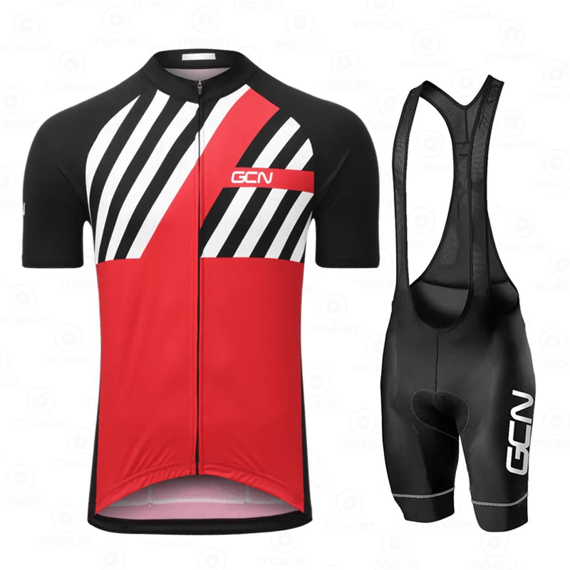 GCN New Cycling Jersey Breathable Bicycle Clothing Ropa Ciclismo Men