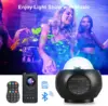 LED Galaxy Projector Disco Night Light Usb Ocean Wave Projector DJ Ball Light with Phone Bluetooth Music Remote Control Gift ► Photo 2/6