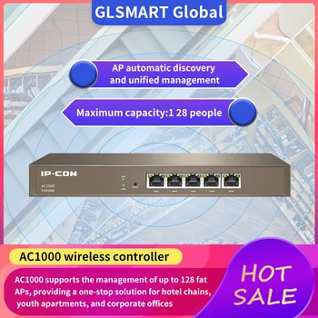 

IPCOM AC1000 AP Controller, 128 Maximum AP Managed, 5 Gigabit Ethernet Port, Intelligent AP Management