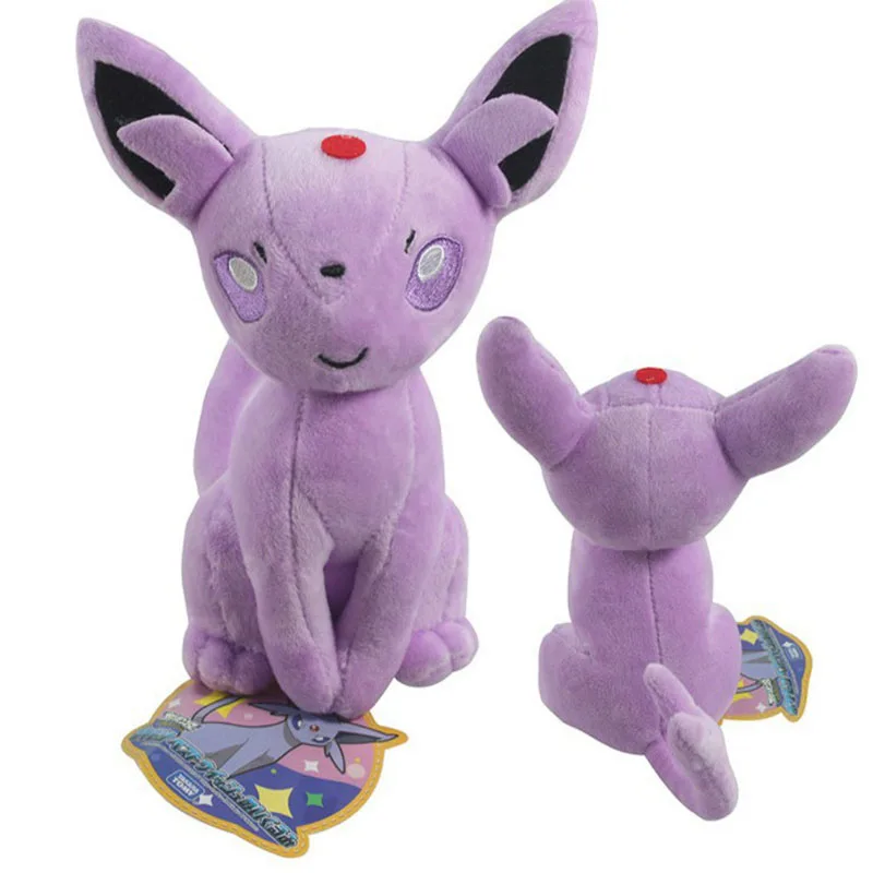 Takara Tomy Pokemon плюшевые Umbreon Espeon Glaceon Vaporeon Eevee игрушечные фигурки игрушки 20 см мягкие набивные из аниме мультфильмов куклы