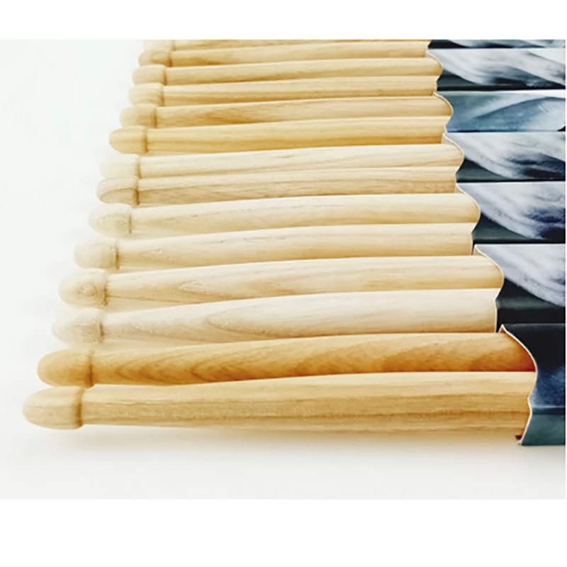 Барабанные палочки для начинающих Hickory 5A 7A ударные инструменты практика орехового дерева барабанные палочки инструменты оборудование