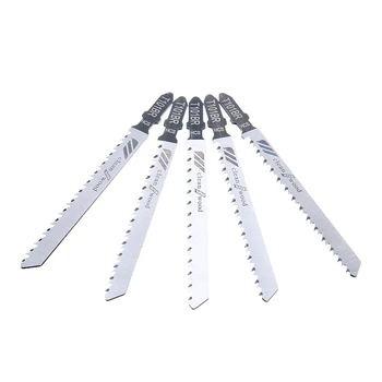 

5pcs/lot 100mm Straight Plastic Wood Cutting Jig Saw Jigsaw Blades High Carbon Steel Reciprocating Saw Blade Woodworking Tool