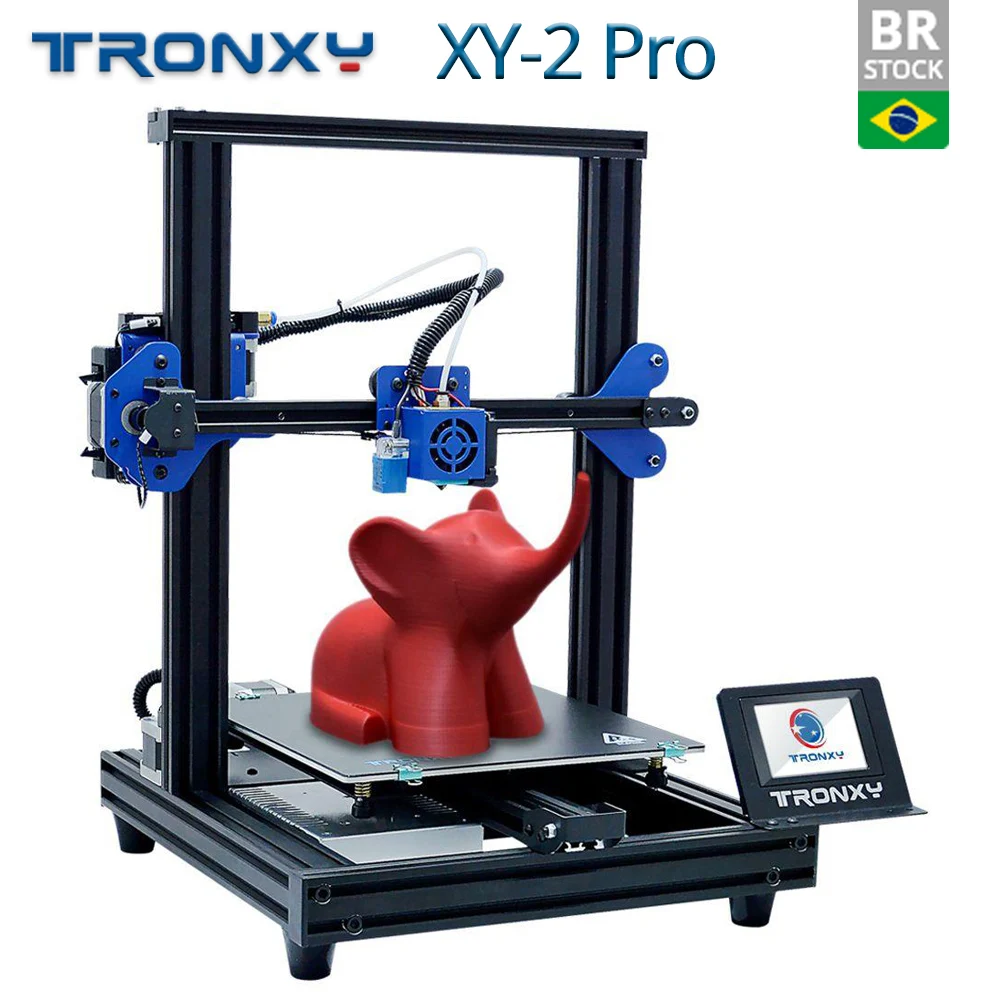 3D принтер TRONXY XY 2 Pro 255*255 мм датчик автовыравнивания сенсорный экран 3 5 дюйма