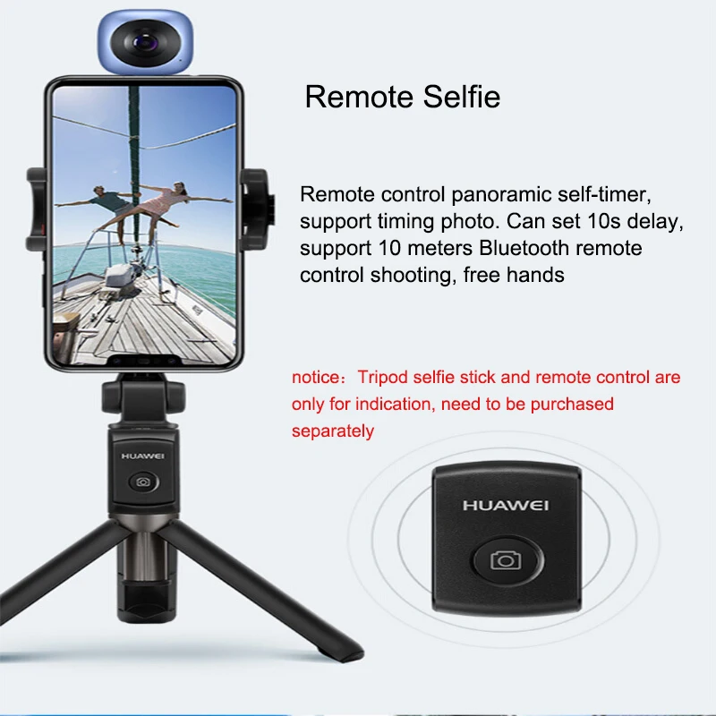 Оригинальный Huawei 360 панорамный объектив камеры Envizion Hd градусов широкоугольный 3D
